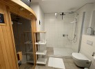 Dusche Sauna in der Fewo MEERwert by Seeblick Ferien ORO