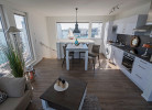 Schwimmendes Ferienhaus Antares One by Seeblick Ferien ORO, rundum Wasser