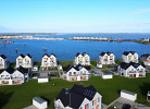 Kapitänshalbinsel mit Blick auf die Marina