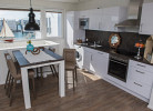 Schwimmendes Ferienhaus Antares One by Seeblick Ferien ORO, rundum Wasser